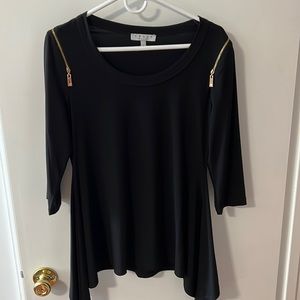 Women’s Chaus New York Black Tunic - Size Medium